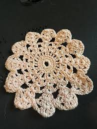 Vintage white cotton lace Doily coasters set | Mercari