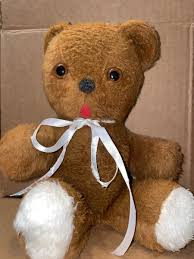 Vintage Knickerbocker Teddy Bear Brown Plush 13" Animals of ...