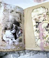 Handmade Teacup China Fabric Journal Diary Book Digital ...