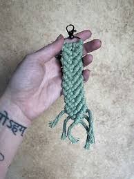 Handmade Macrame Key Chain | eBay