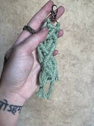 Macrame Keychain Homemade | eBay