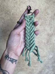 Macrame Keychain Homemade | eBay