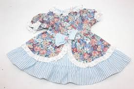 Evy Vintage Floral Lace Collar Short Sleeve 100% Cotton ...