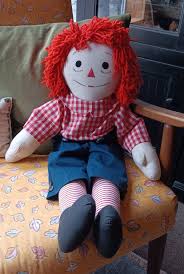 Raggedy Andy. 24 Inch Long, Vintage Soft and Washable. Very ...