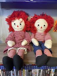 Vintage Raggedy Ann And Andy Dolls Good Condition | eBay
