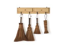 Japanese Style Mini Brooms | Vintage India Palm Brooms - Etsy Israel