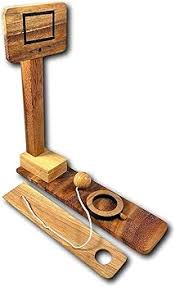 Amazon.com: Basketball Toss Wooden Game - Family Game - Bar ...