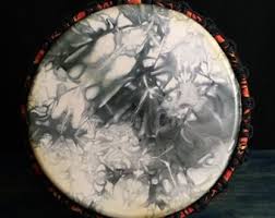 Goat Skin Rawhide Bleached Hairless Pre-cut Round for Drums ...