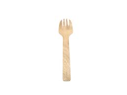 Eco-Friendly Disposable 4" Wooden Tasting Spork - Pack of ...