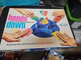 Vintage Hands Down Game 1964 Ideal Toy Complete Family Fun ...
