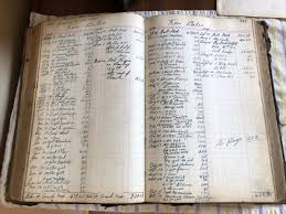 1928-30 ANTIQUE HANDWRITTEN HARDWARE STORE LEDGER MERCANTILE ...