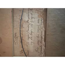 Framed Aristocratic Family Crest Leofric Mercia With Black ...