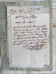 A Bundle of 15 Handwritten Papers From the 1800s - Etsy