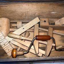 Antique Children's The Standard Boys Tool Chest w/ Label New ...