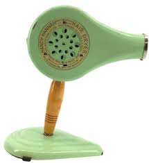 Vintage Hair Dryer Mid Century MCM Mint Green Jade 50s ...