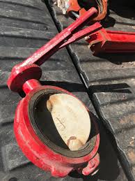 Weco 6" butterfly valve mod 12N 6-175 FMC 3229865 never used ...