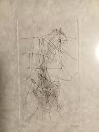 Hans Bellmer Original Surrealist Etching print framed cool ...