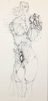 HANS BELLMER mounted print 12 x 10” 1970 Georges Bataille ...