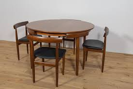 Mid-century Teak Dining Table & Chairs by Hans Olsen for ...