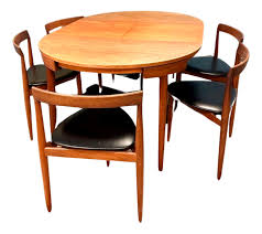 Vintage Roundette Dining Table and Chairs by Kaare Klint for ...