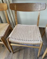 SET 8 Hans Wegner Carl Hansen and Son Mid Century Modern Teak CH23 Dining Chairs | eBay