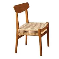 Amazon.com - Modern Rattan Armless Dining Chairs - Set of 2 Stylish and Comfortable Side Chairs with Metal Legs for Home, Kitchen, Restaurant - Chairs