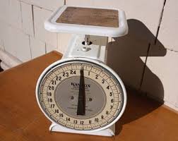 Vintage Hanson Kitchen Scale - Etsy