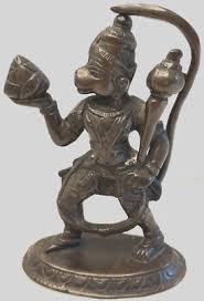Rare Antique or Vintage Solid Bronze Statue Bali Monkey God ...