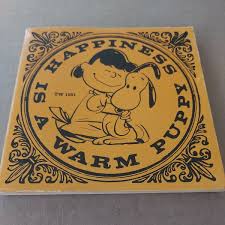 Vintage 1970 Paperback "Happiness Is a Warm Puppy" by ...