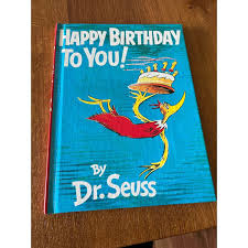 Vintage Dr. Seuss Happy Birthday To You! Hardcover Book 9780394800769| eBay