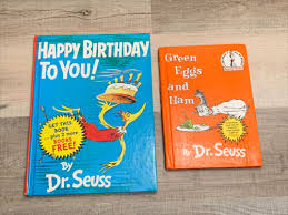 Dr. Suess Books Green Eggs And Ham & Happy Birthday to You! Lot of 2 Vintage | eBay