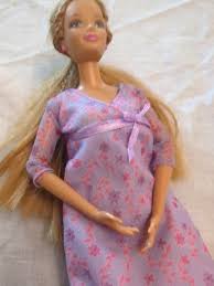 Barbie Happy Family Pregnant Midge Doll Purple Maternity ...
