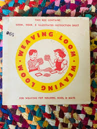 1980's Weaving Loom- Make Your Own Pot Holders! Loom in Original Box and a Large Bag of Fabric Loops. - Etsy