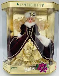 Vintage Happy Holidays Barbie Doll Special Edition 1996 ...