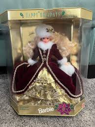 Vintage 1996 Barbie “happy Holidays” Mattel 15646 - Etsy