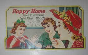Vintage Happy Home Rust Proof Needle Book Nickel Plated 60s ...