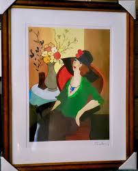 Happy Recollection" by Itzchak Tarkay | eBay