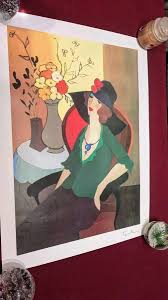 Itzchak Tarkay Happy Recollection Serigraph (No COA) | eBay