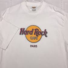 Hard Rock Cafe Paris France Mens Vintage T Shirt Size XL ...