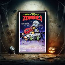 Hard Rock Zombies" (1985) Framed Movie Poster – Galerezo