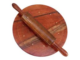 Wooden Chakla Belan Set | Kitchen Gift | Handmade Roti ...