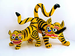 Hariko No Tora, The Papier-Mâché Tiger — the ikebana shop