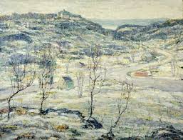 Harlem Valley, Winter by Ernest Lawson: Buy fine art print