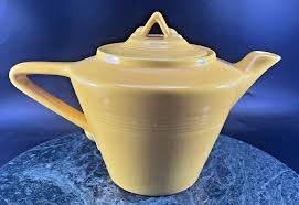 Harlequin Yellow Teapot Vintage HLC Homer Laughlin Fiestaware Fiesta USA | eBay