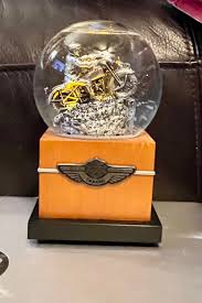 Harley Davidson Hallmark Snow Globe Harley 100 Year ...