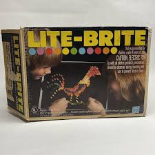 Vintage Lite Brite Hasbro 1978 - Works | eBay