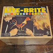 Hasbro | Other | Vintage Hasbro Litebrite 5455 In Original ...