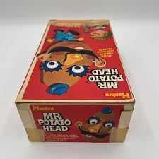 Vintage 1972 Hasbro Mr. Potato Head w/Box, Instructions, 2 ...
