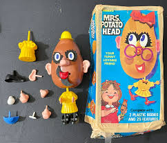 Vintage 1960s Hasbro Mrs. Potato Head (incomplete and Heavy ...