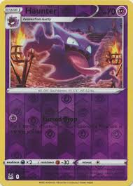 Pokemon Card - S&S: Lost Origin 065/196 - HAUNTER (reverse ...